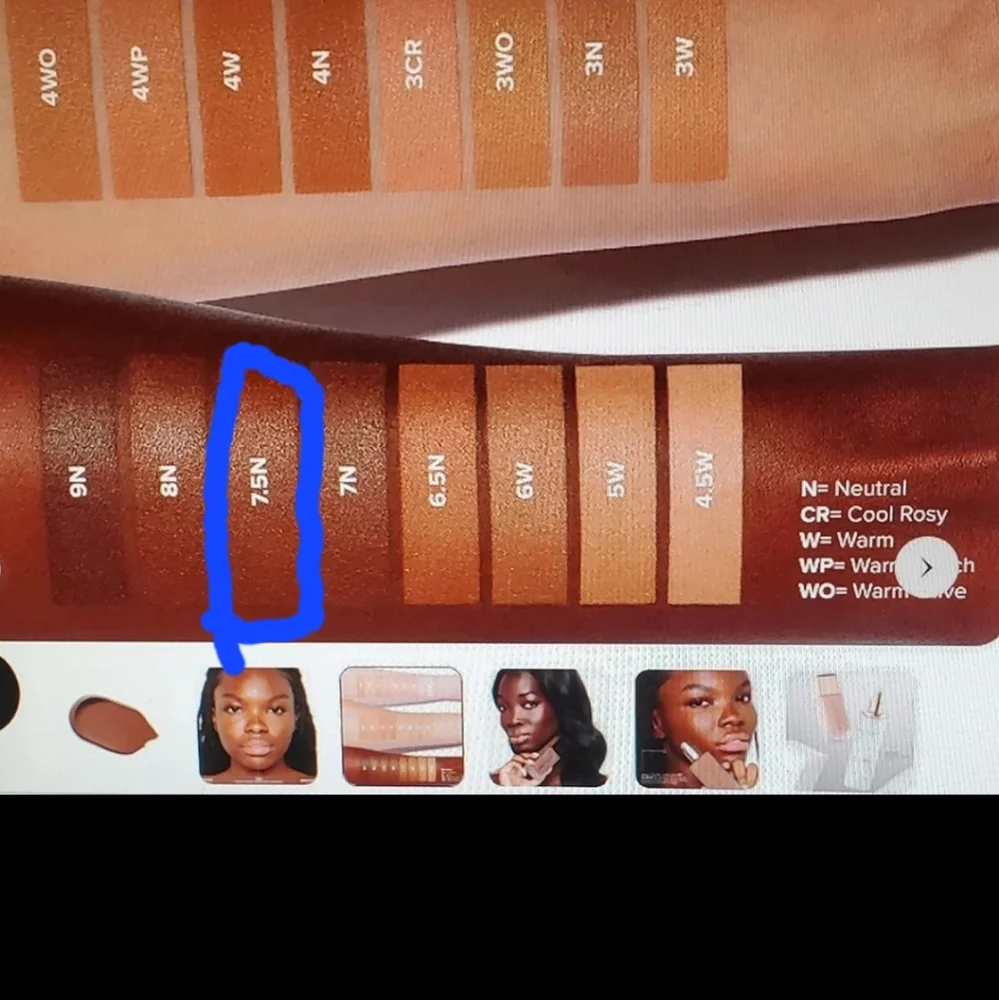 Anastasia Matte Foundation Dark Skin Impeccable Blurring 2nd Skin NEW IN BOX